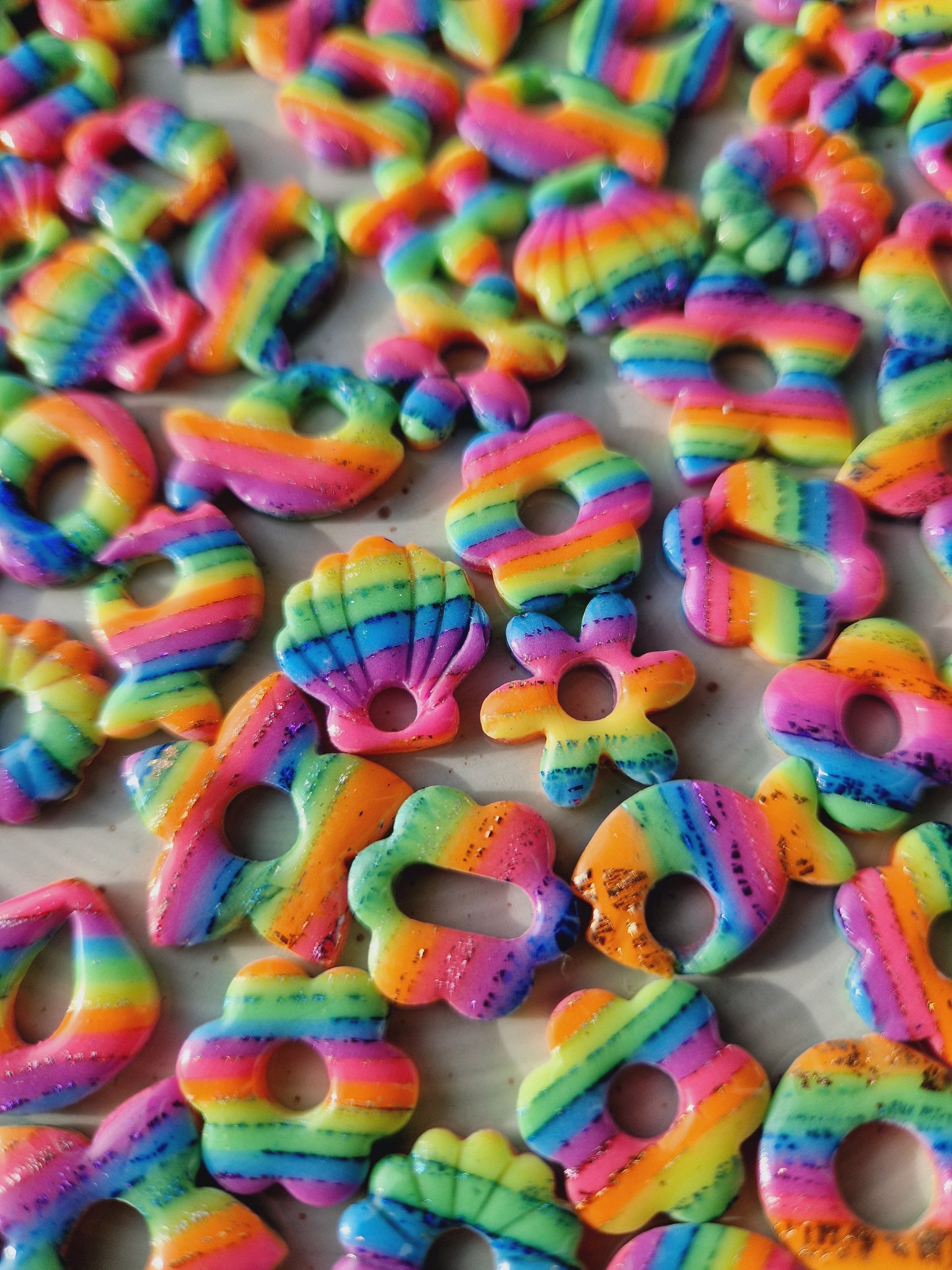 Minies pampilles Rainbow 🌈 (sans créoles.