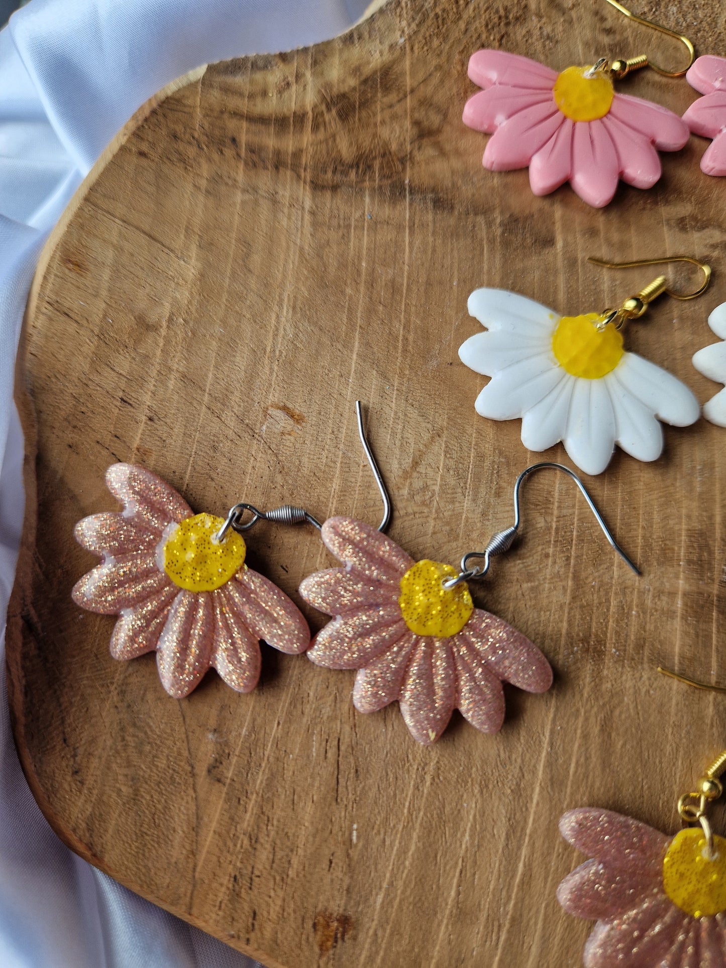 Boucles "Marguerites" 🌼