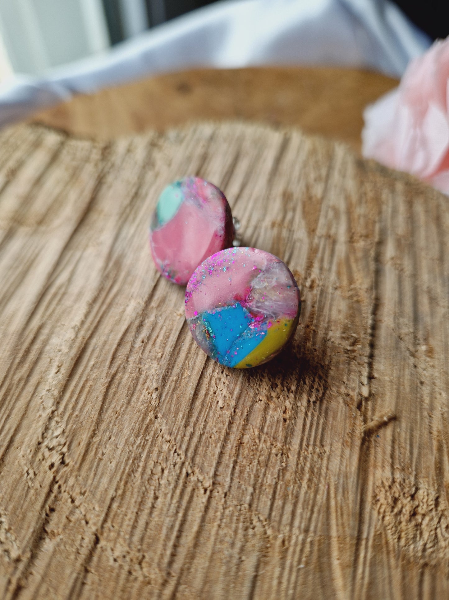 Boucles rondes.