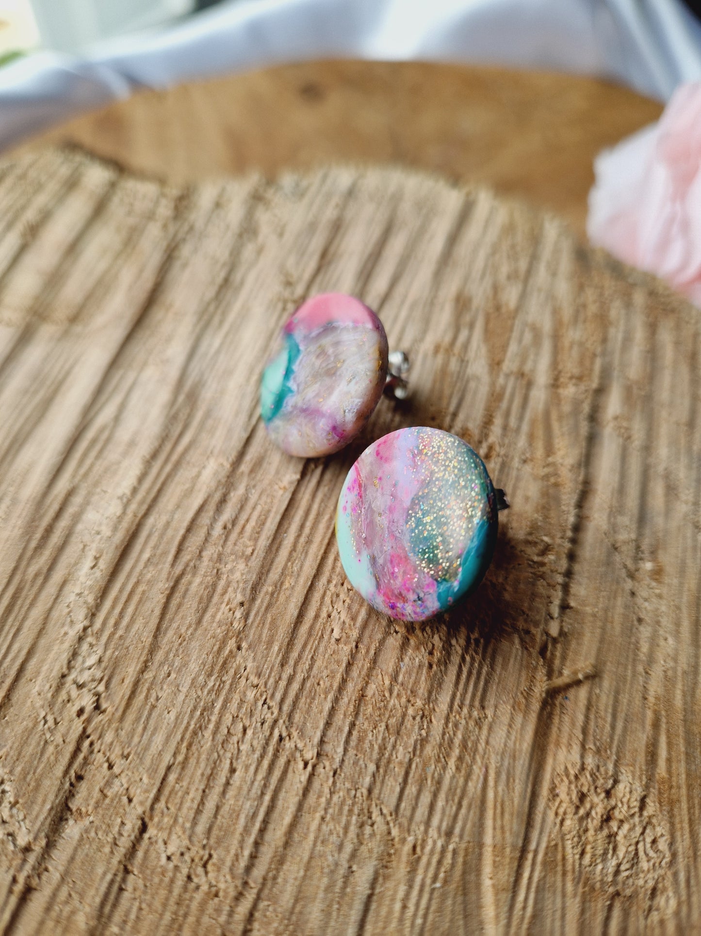 Boucles rondes.