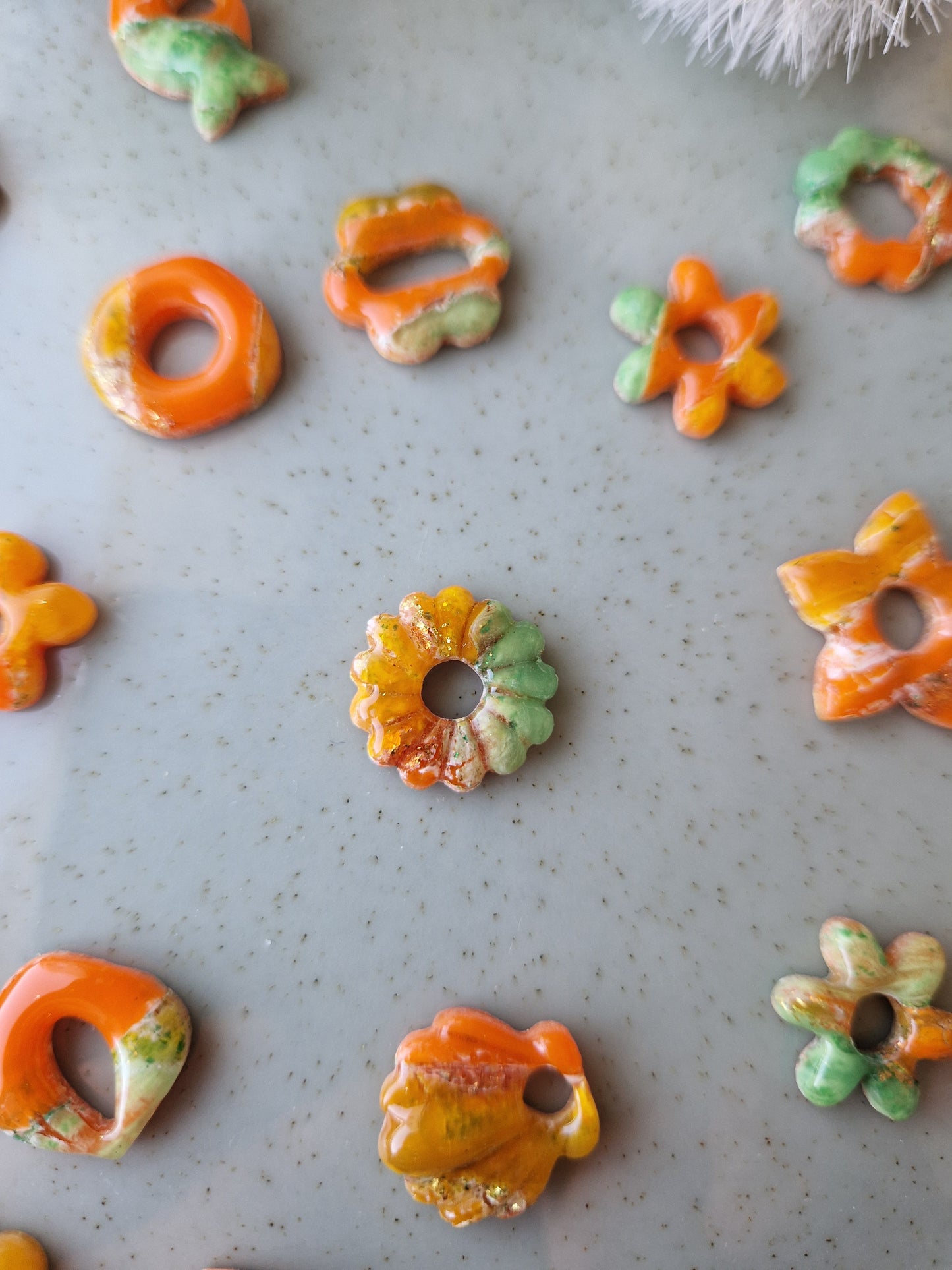 Minies pampilles "Citrus 🍋🍊🍋🟩" (sans créoles).