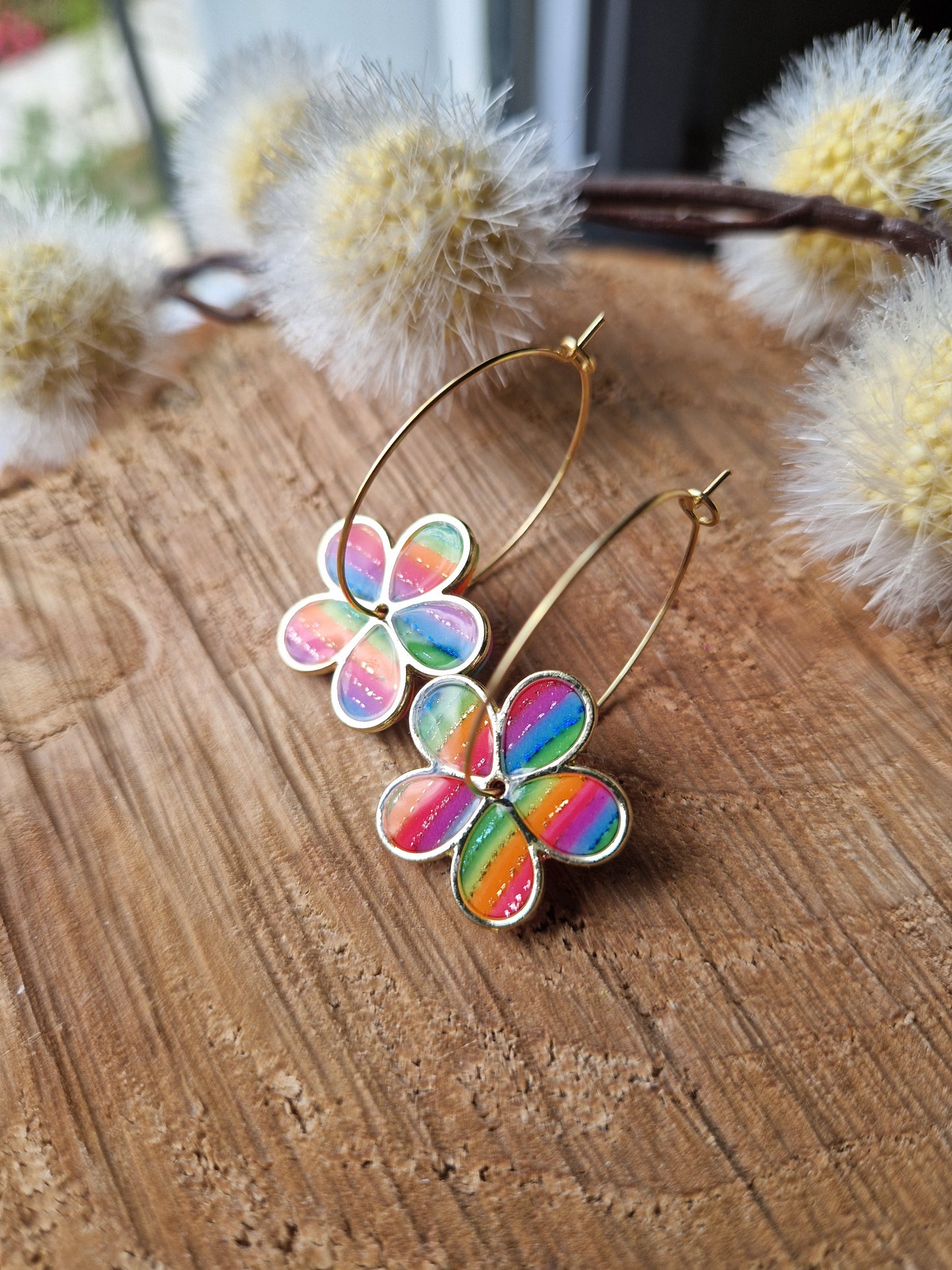 Boucles "Flora"