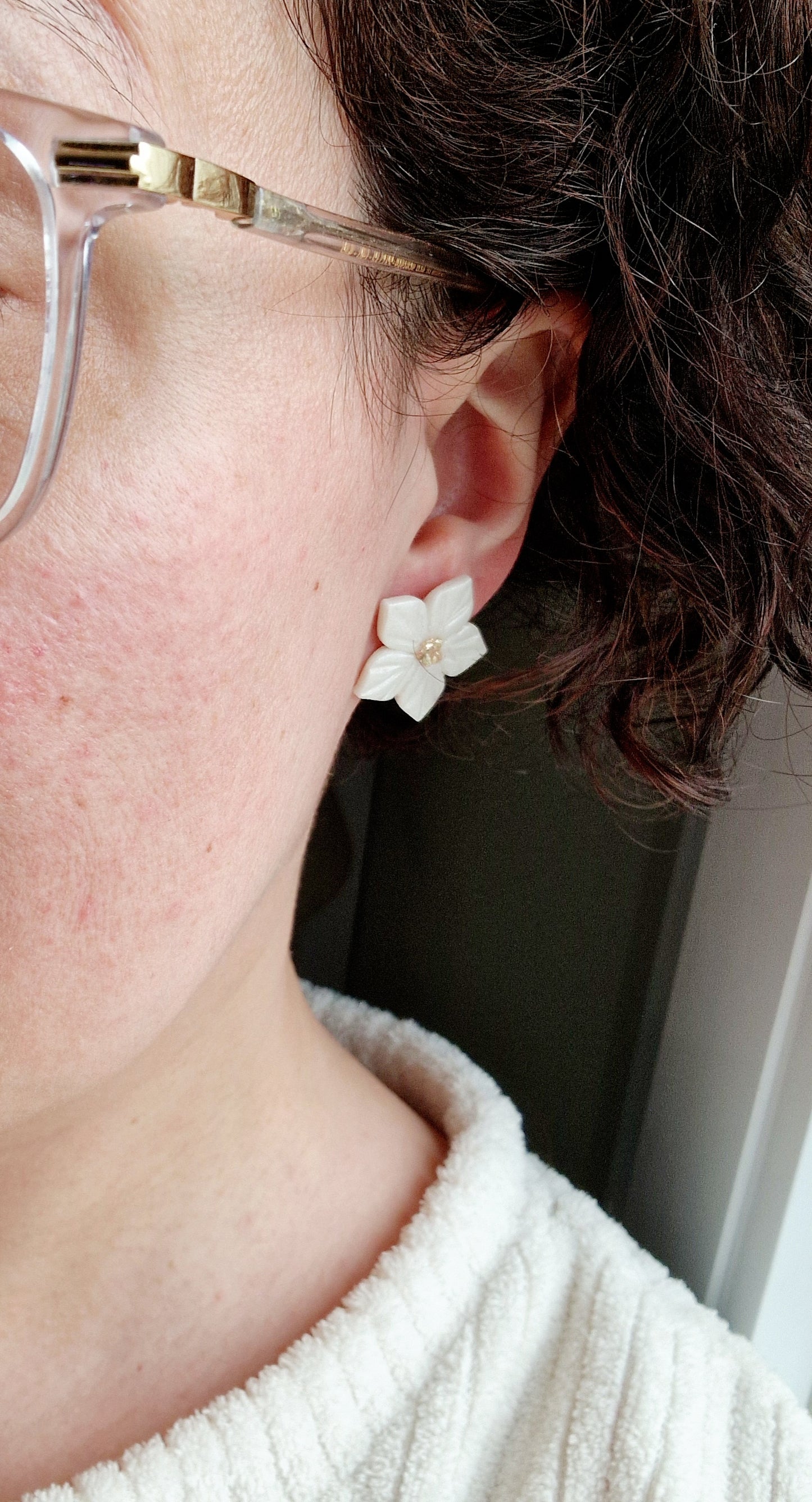 Puces moyennes "Fleurs de Noël "