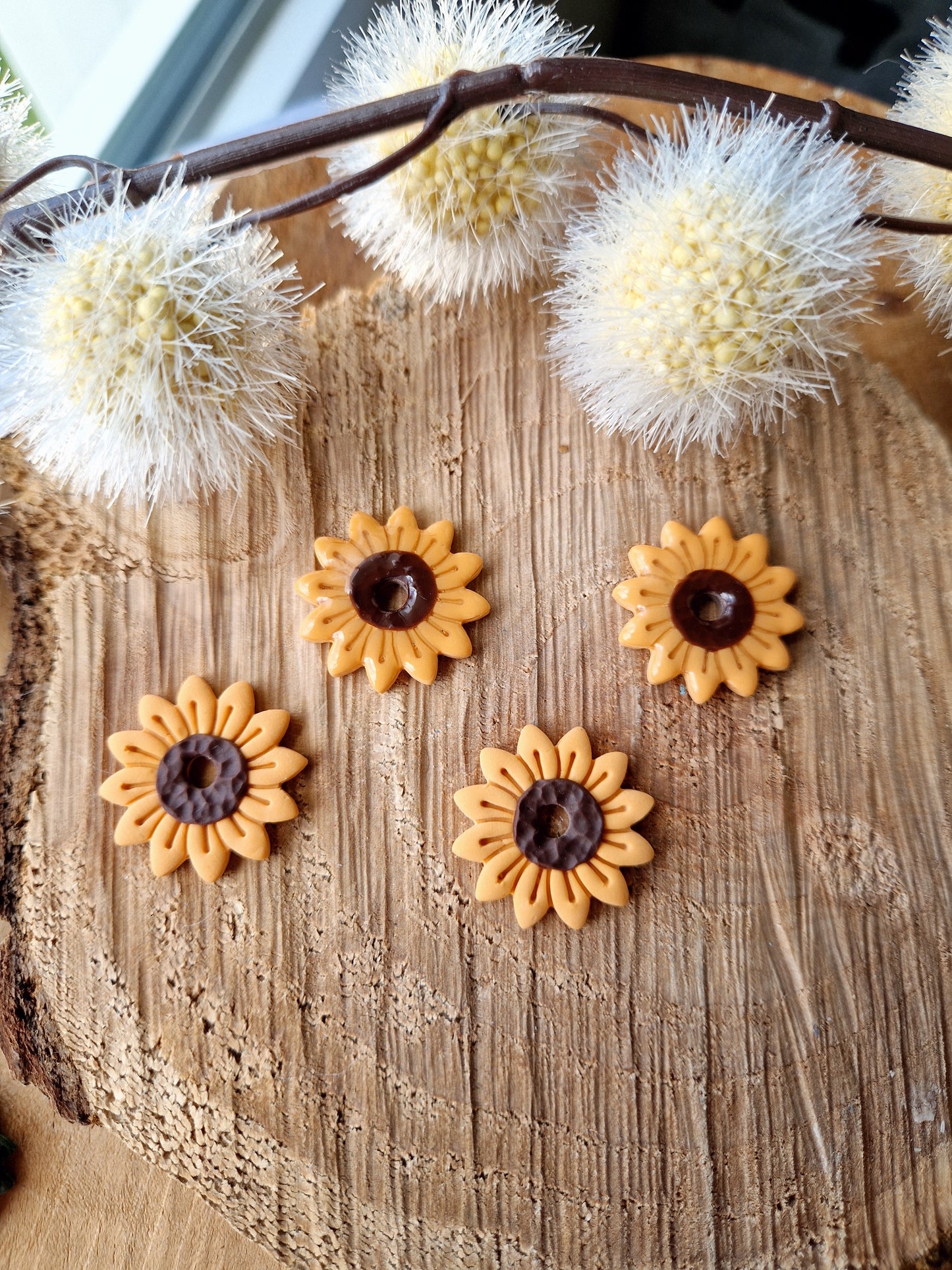 Pampilles "Tournesols 🌻"(Sans créoles).