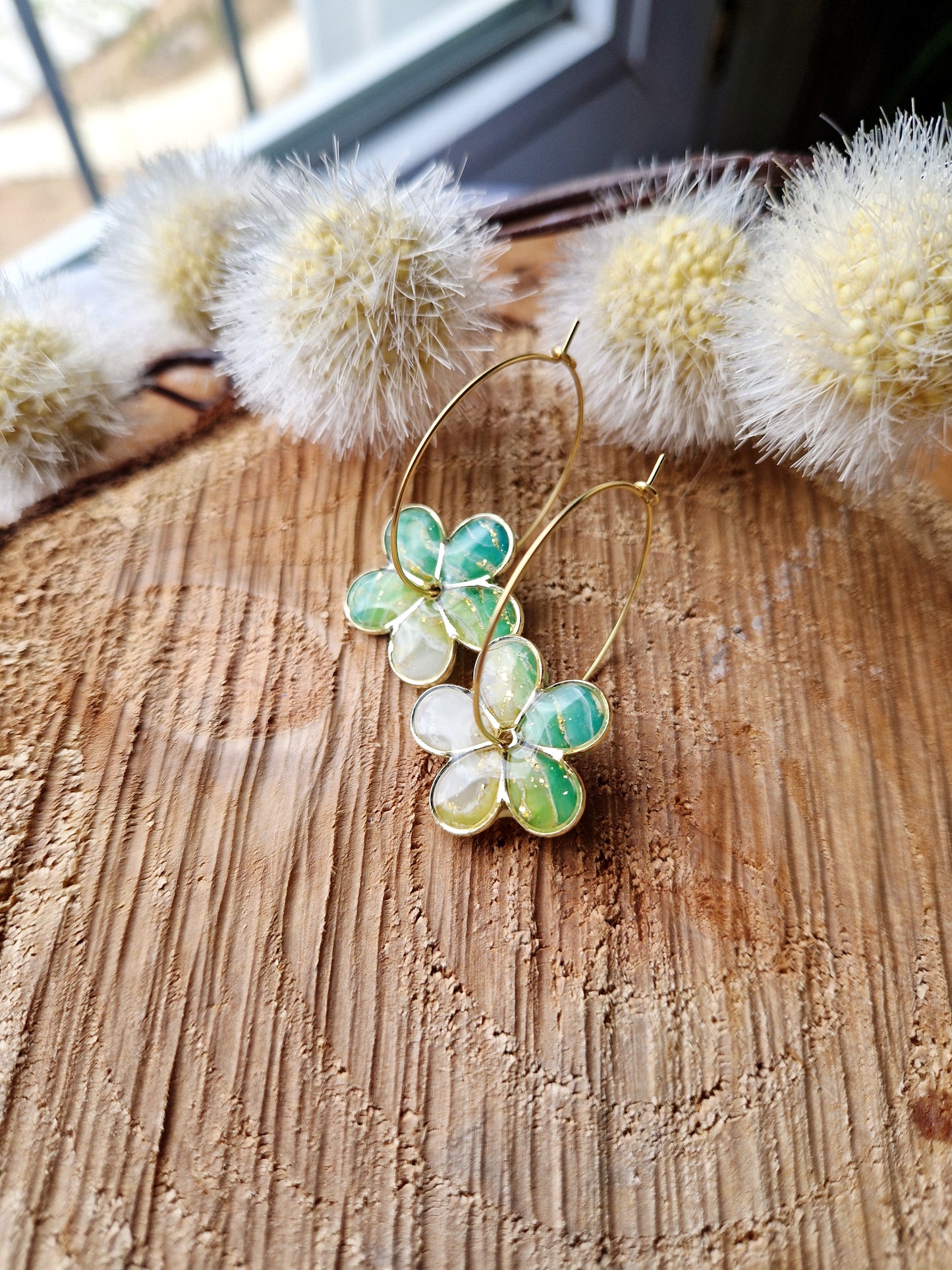 Boucles "Flora 🌸 "