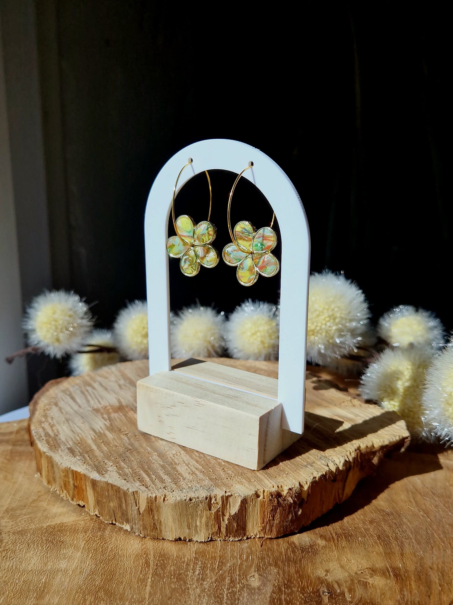 Boucles "Flora 🌸" antigaspi