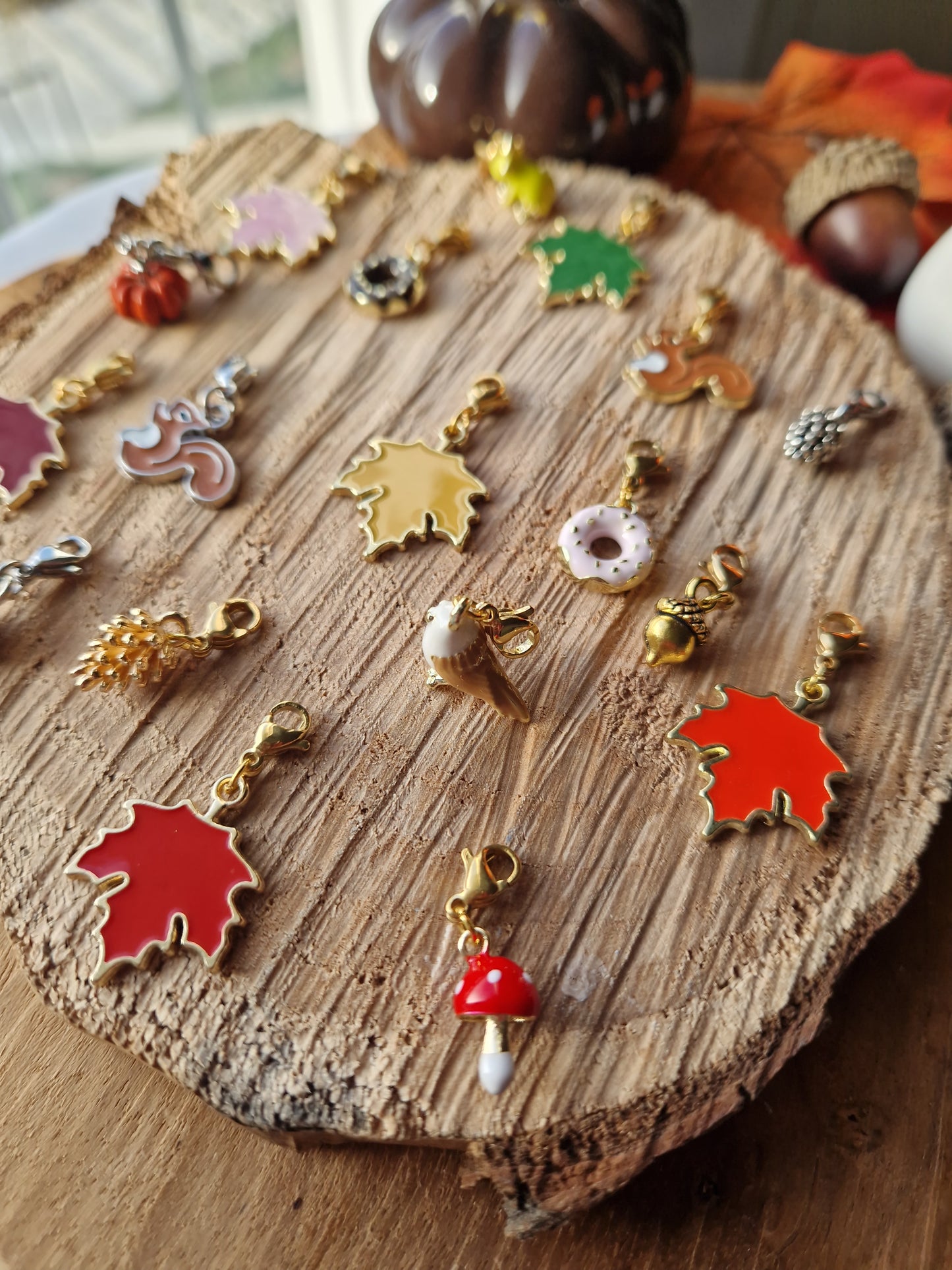 Charms breloques automne 🍁🍂🐿🦊🦔.