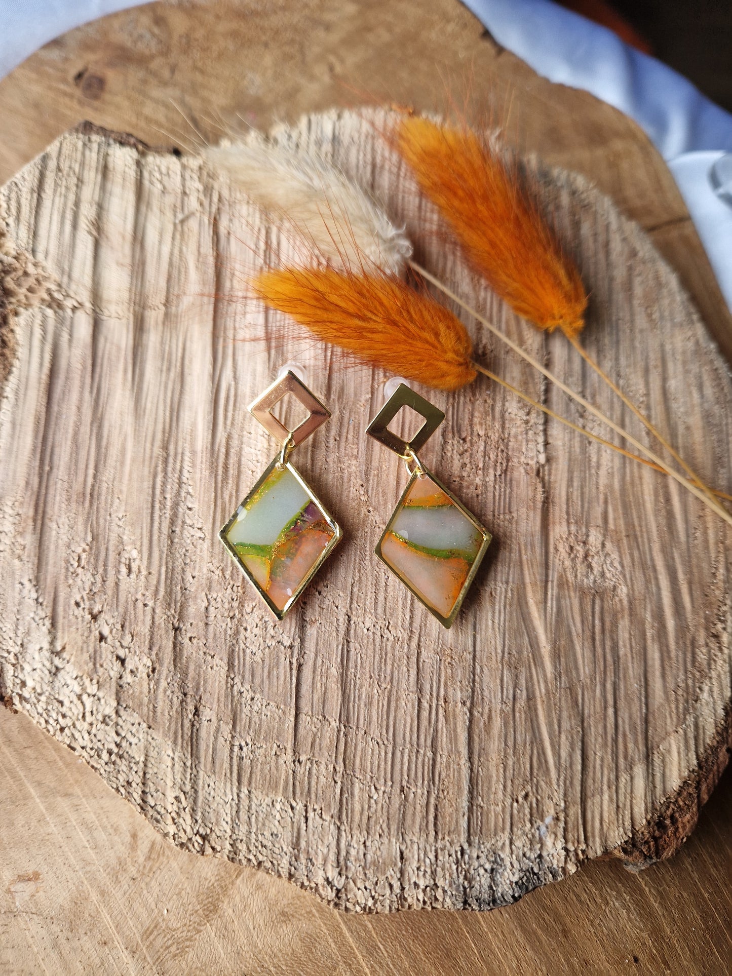 Boucles "Jade"