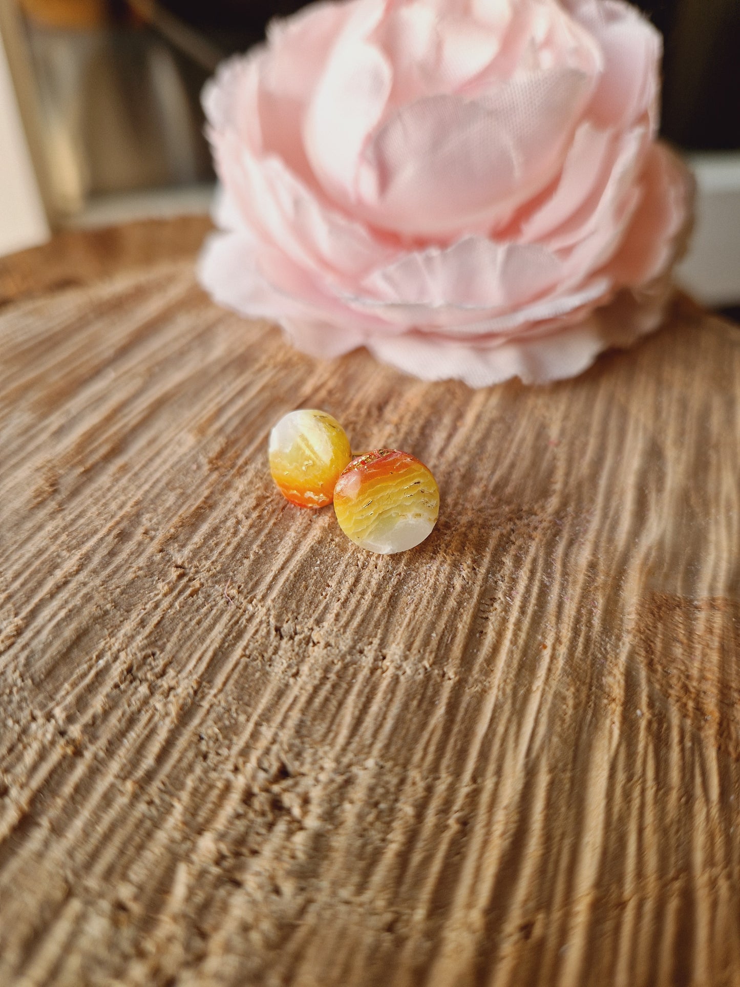 Puces 1 cm 🧡💛