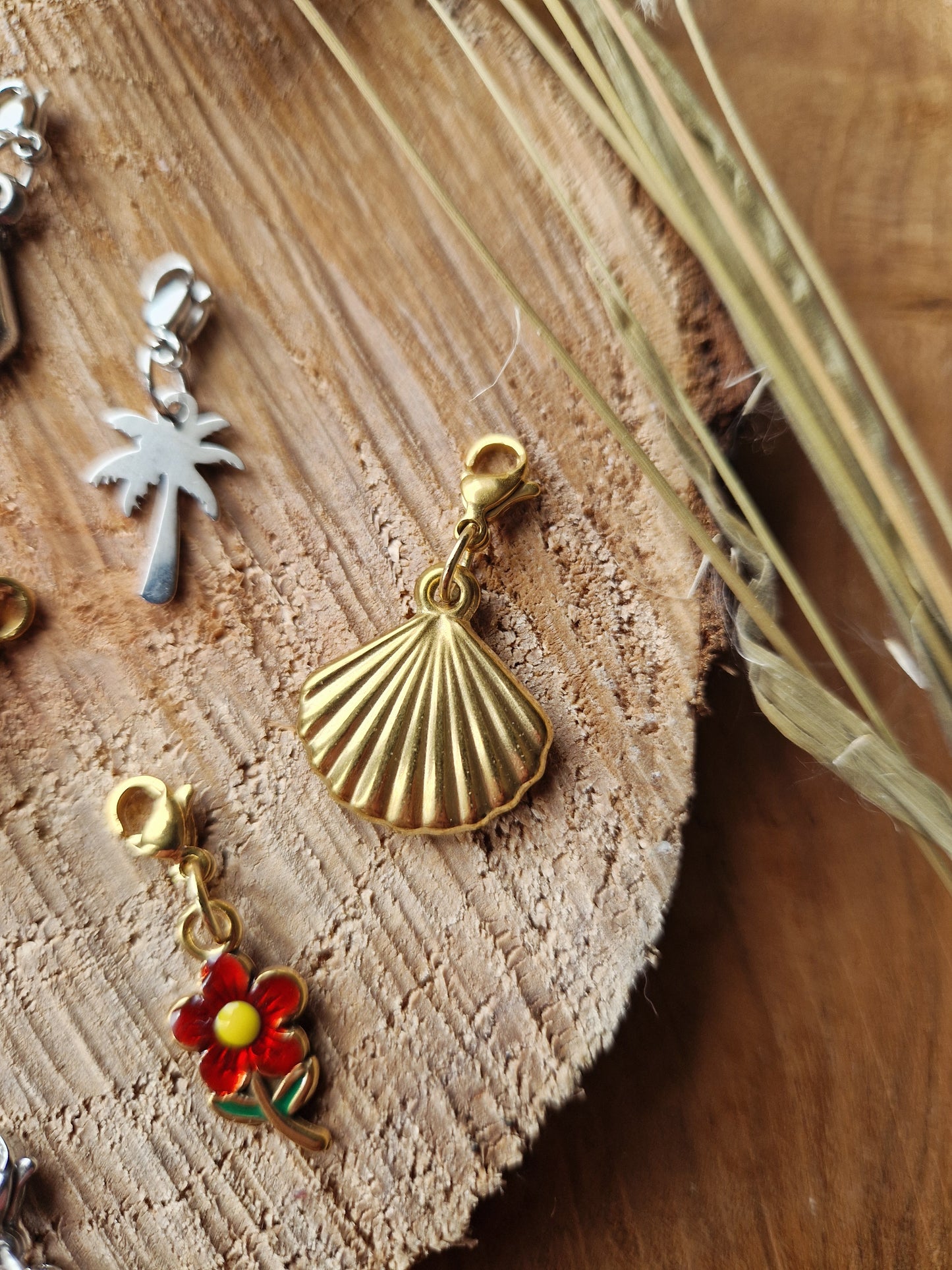 Charms breloque printemps / été 🐞🐝🐚🌸