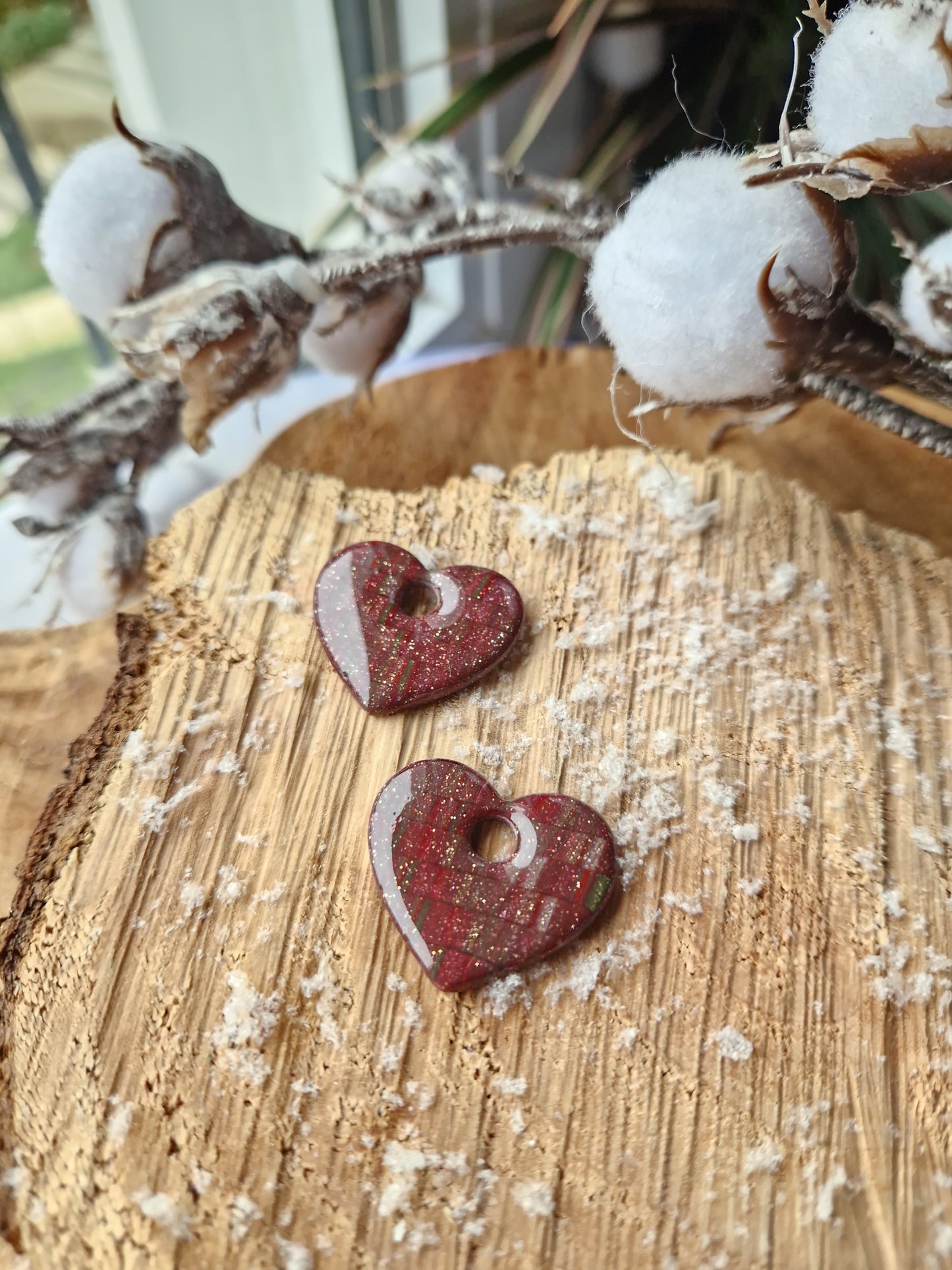 Pampilles "Coeur ❤️" (sans créoles).