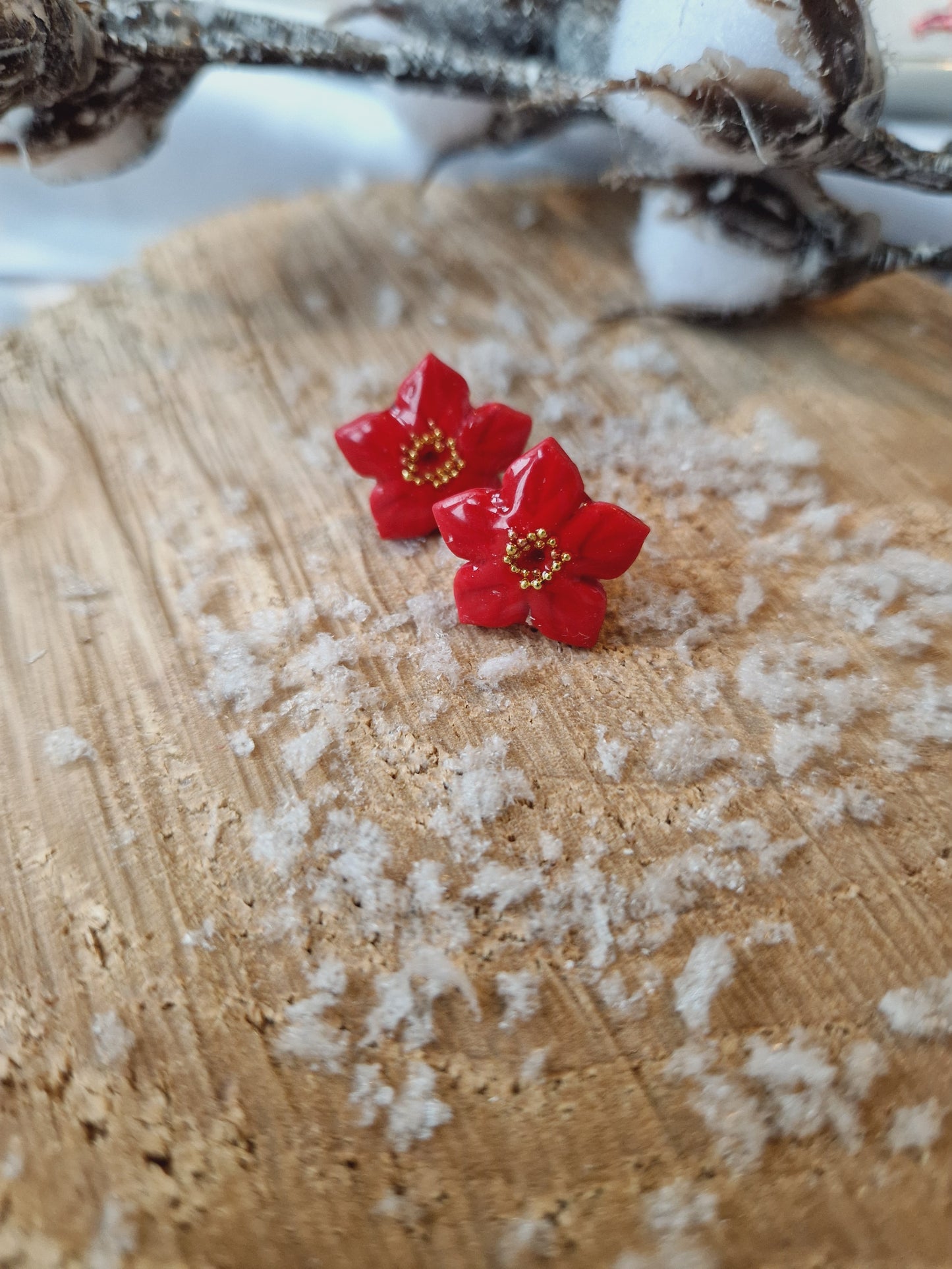 Petites puces "Fleurs de Noël"