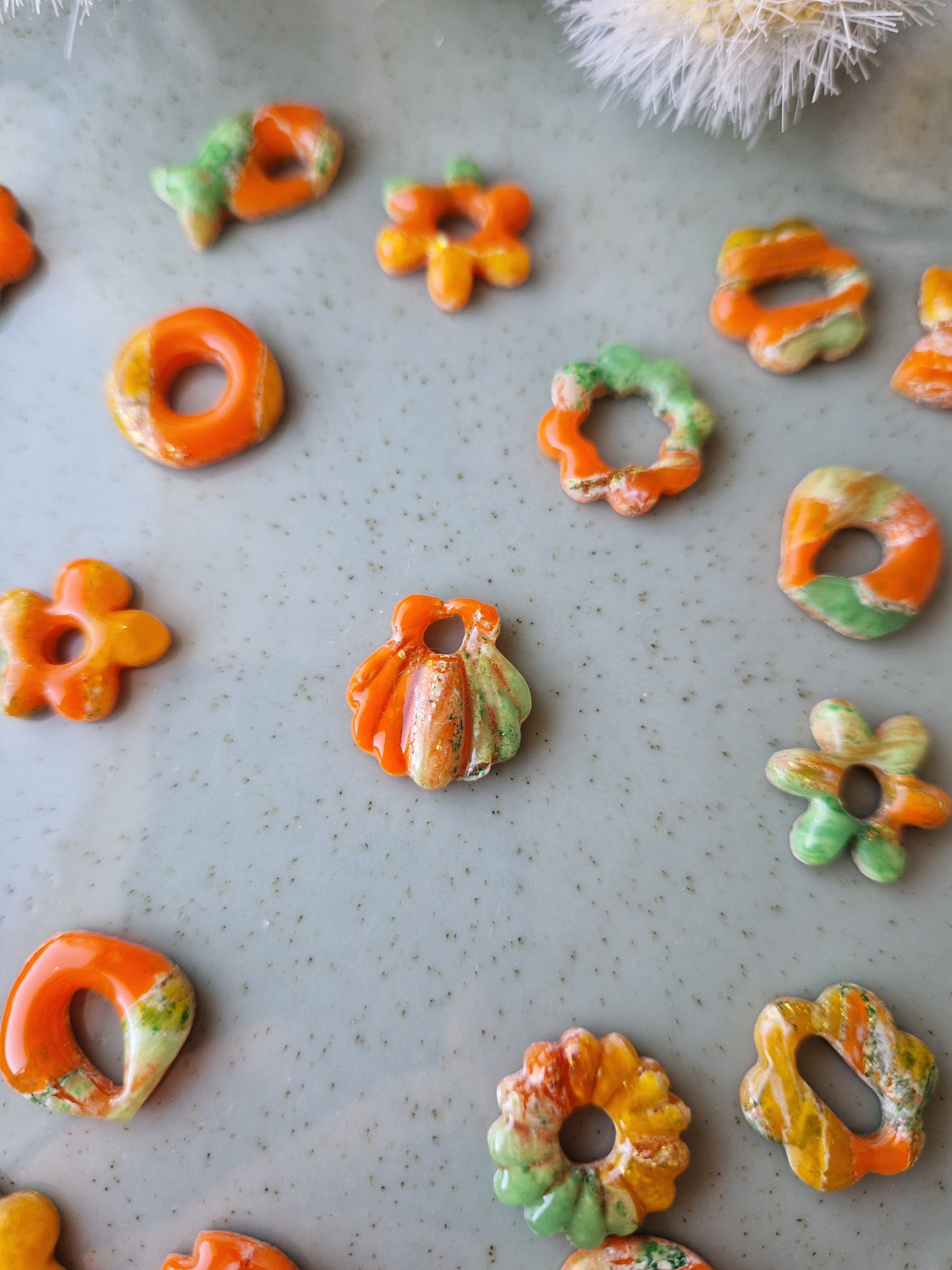 Minies pampilles "Citrus 🍋🍊🍋🟩" (sans créoles).
