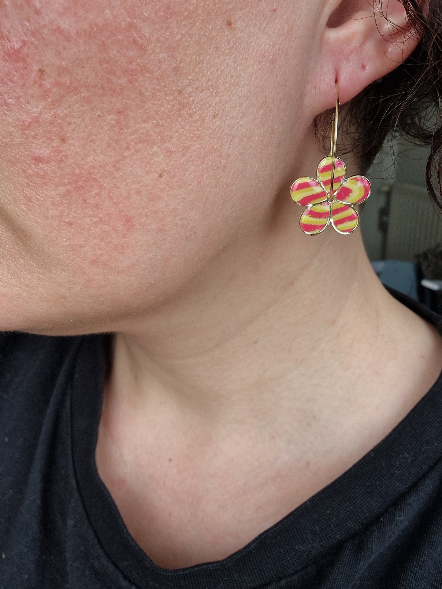 Boucles "Flora"