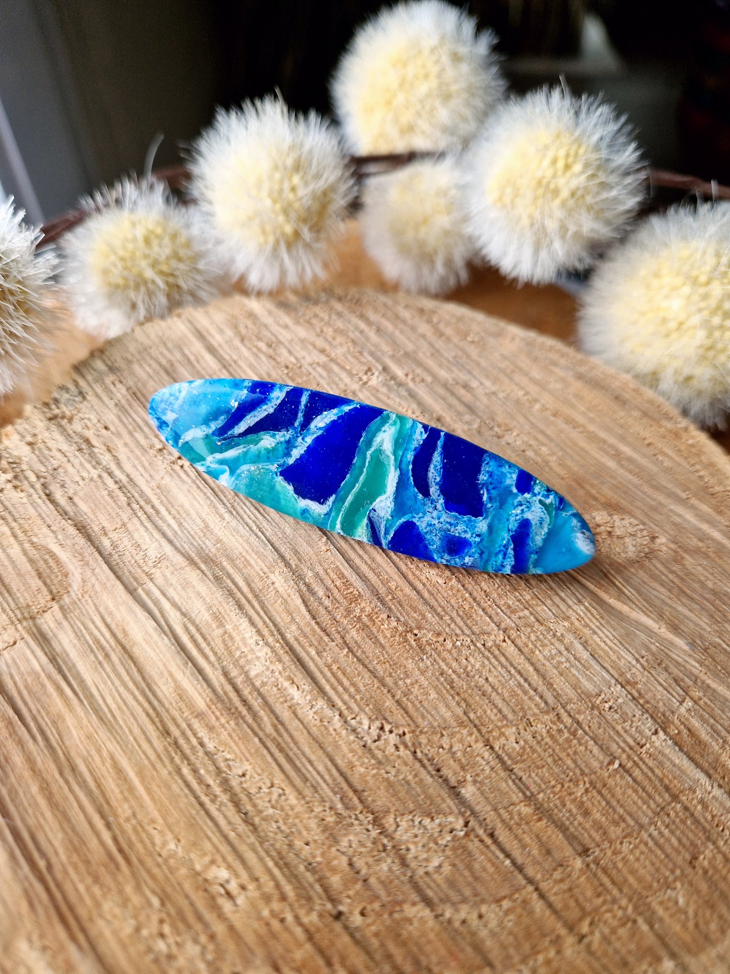 Barrette "Lagon 💙💚🩵"