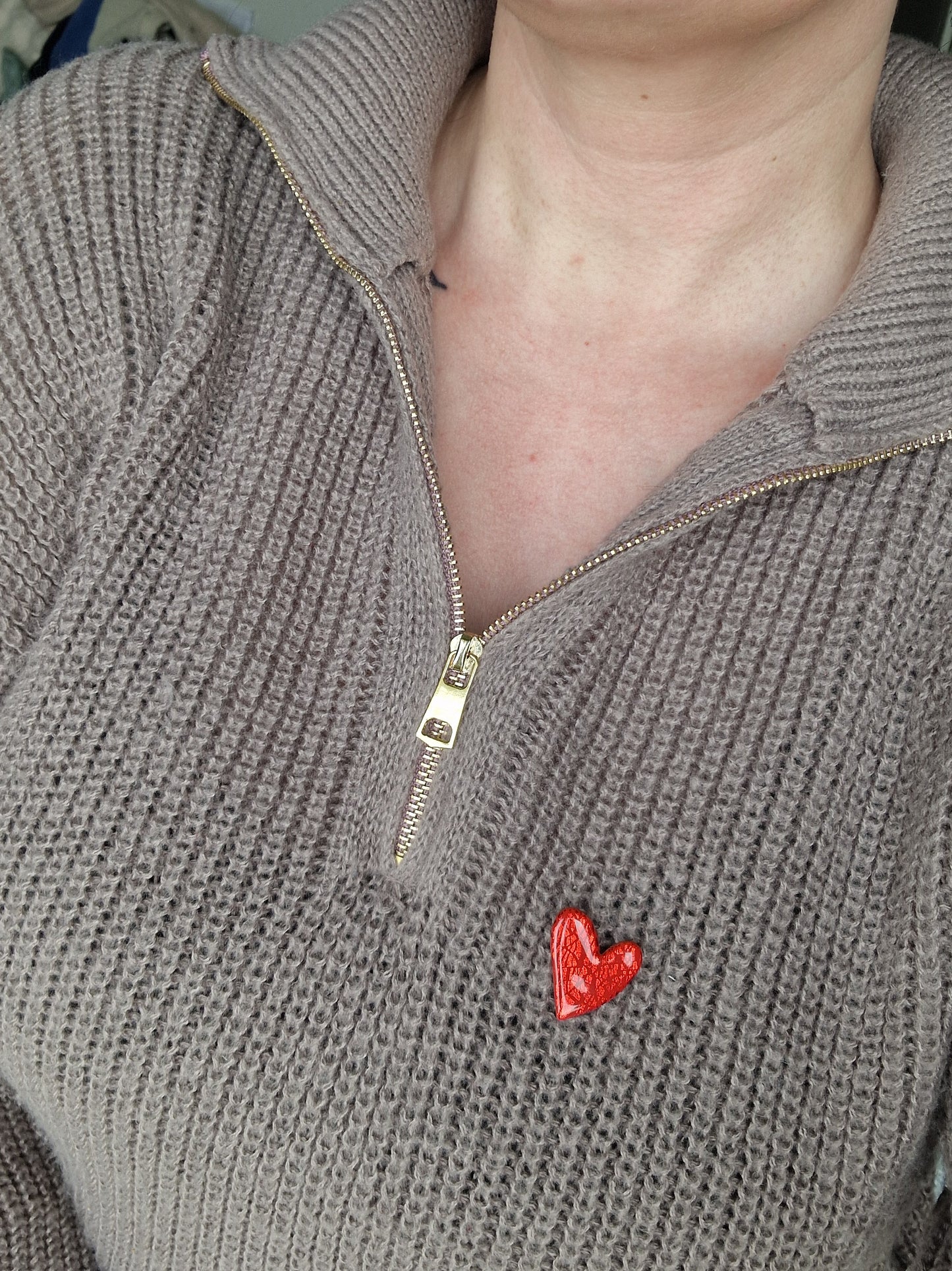 Pin's coeur rouge ❤️
