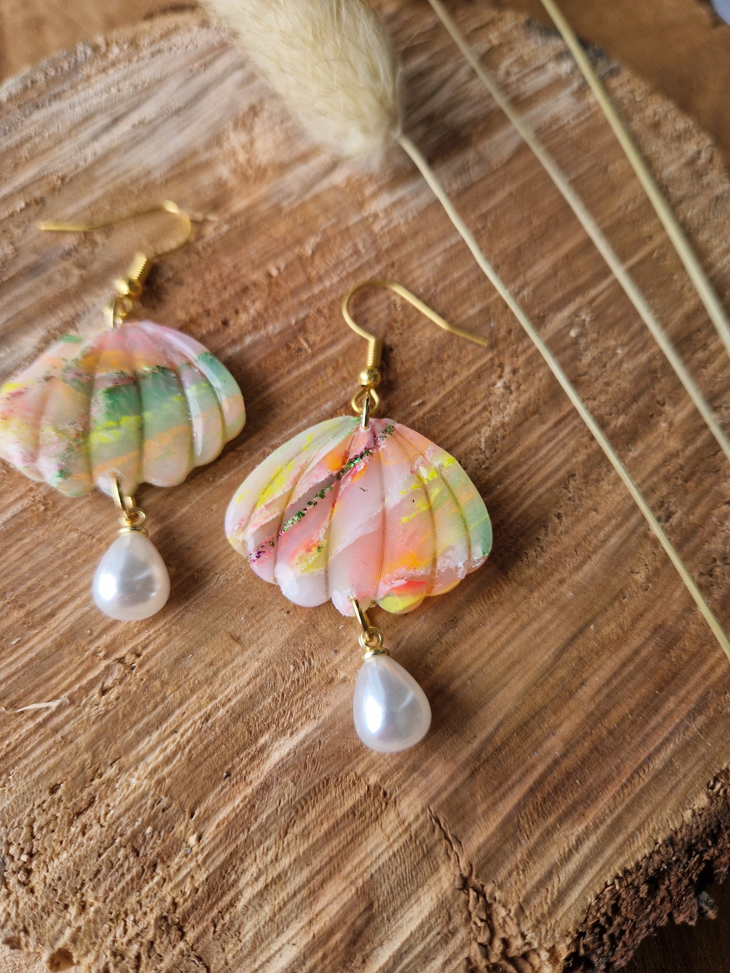 Boucles coquillage 🐚