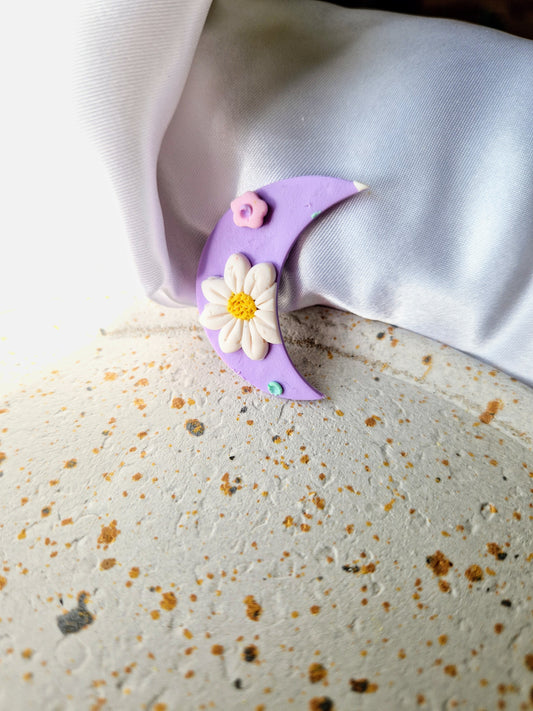 Magnet lune lilas🌛