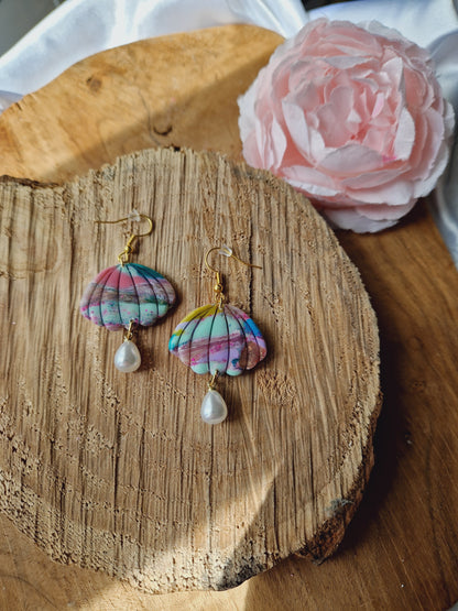 Boucles "Coquillages" 🐚