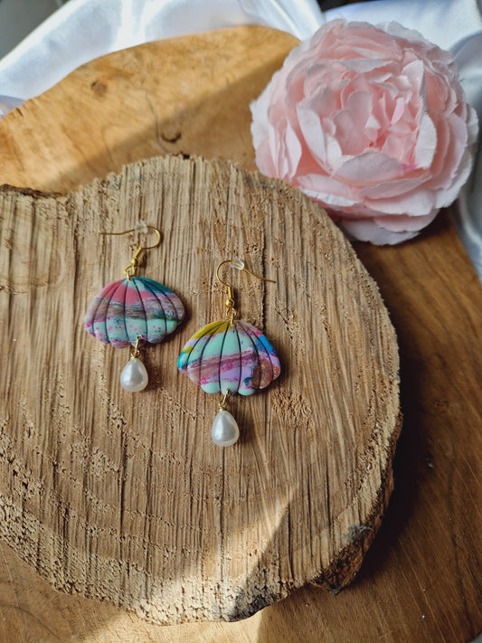 Boucles "Coquillages" 🐚