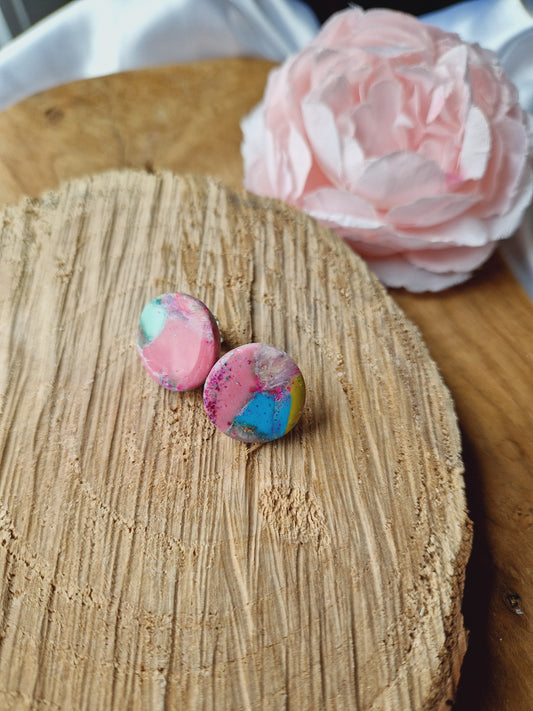 Boucles rondes.