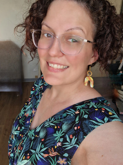 Boucles "Jeanne" 💛🧡
