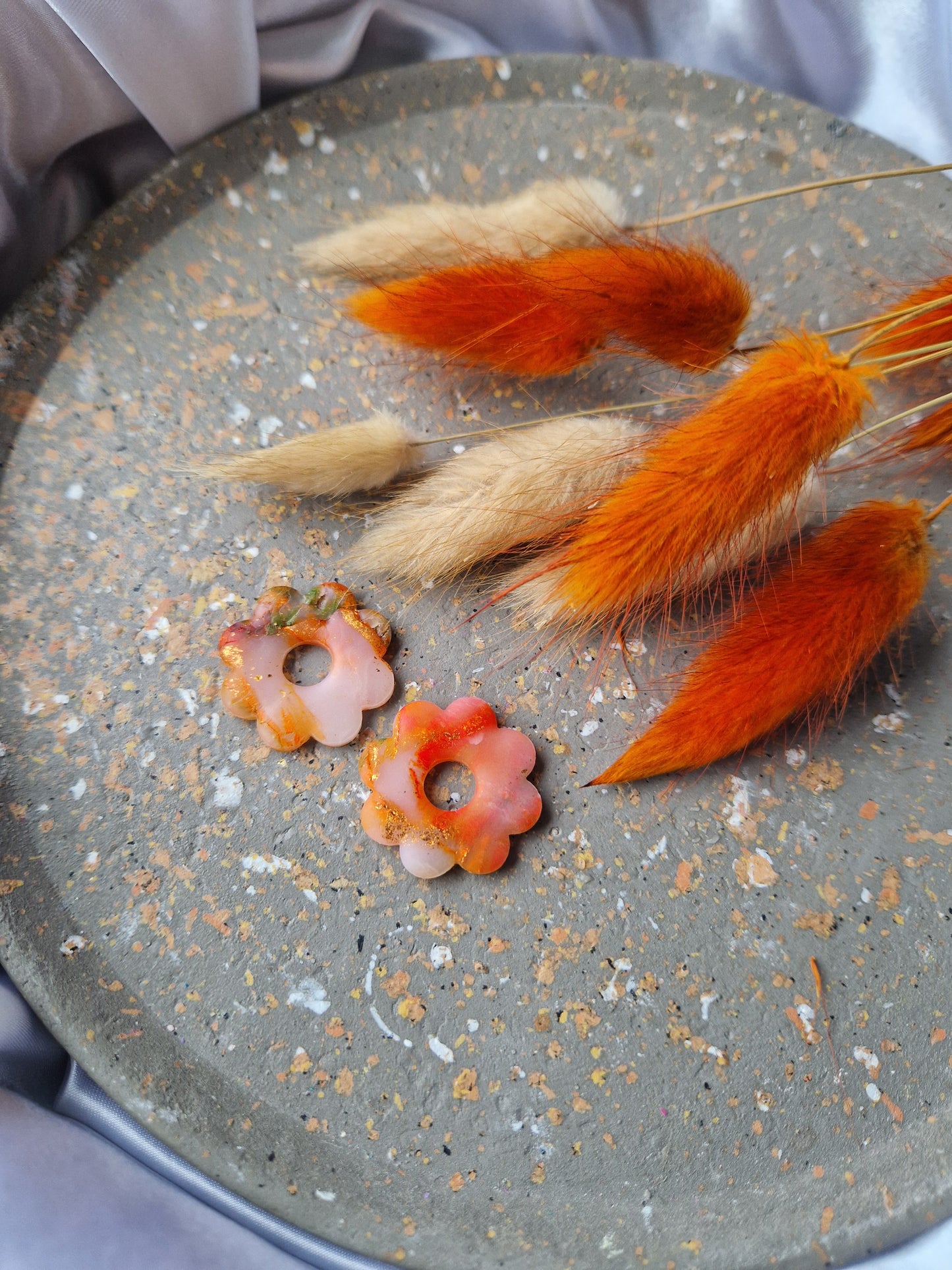 Pampilles "Couleurs d'automne " 🦊🐿🍄‍🟫🍂🍁 (sans créoles) mates.