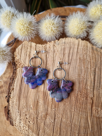Boucles "Lilia" Galaxie 🌌