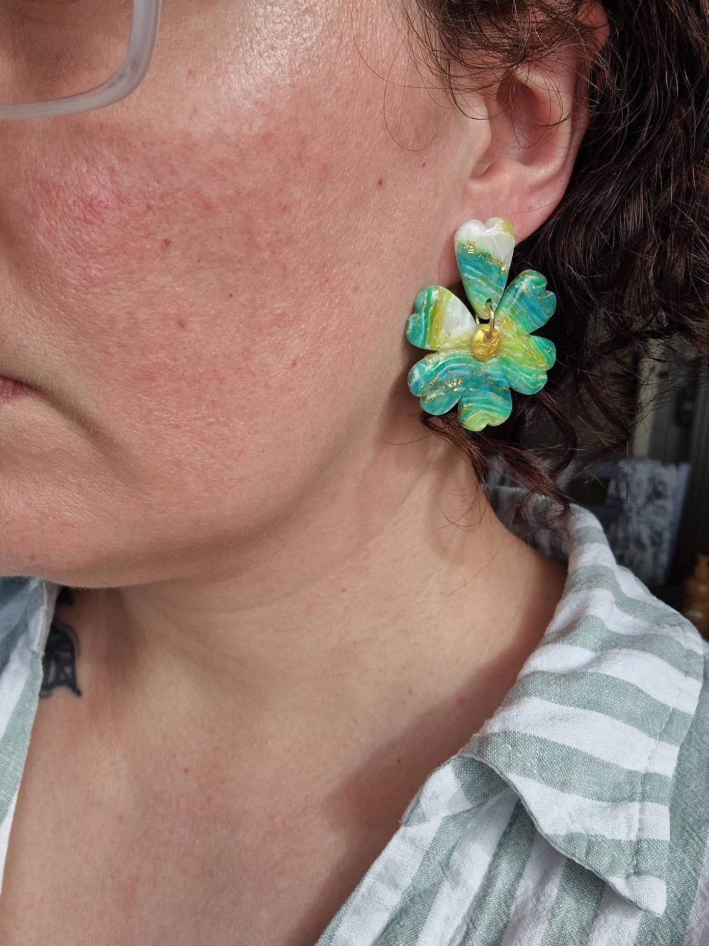 Boucles "Fleurs pétale 🌸 "