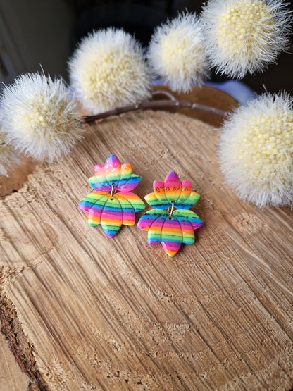Boucles "Fleurs de lotus 🪷"