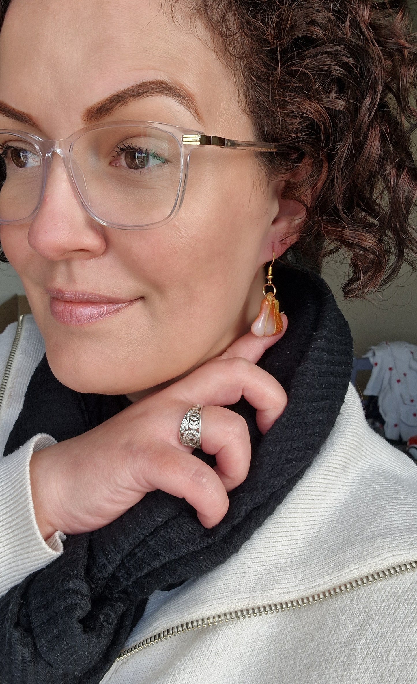 Boucles "Citrouille 🎃"
