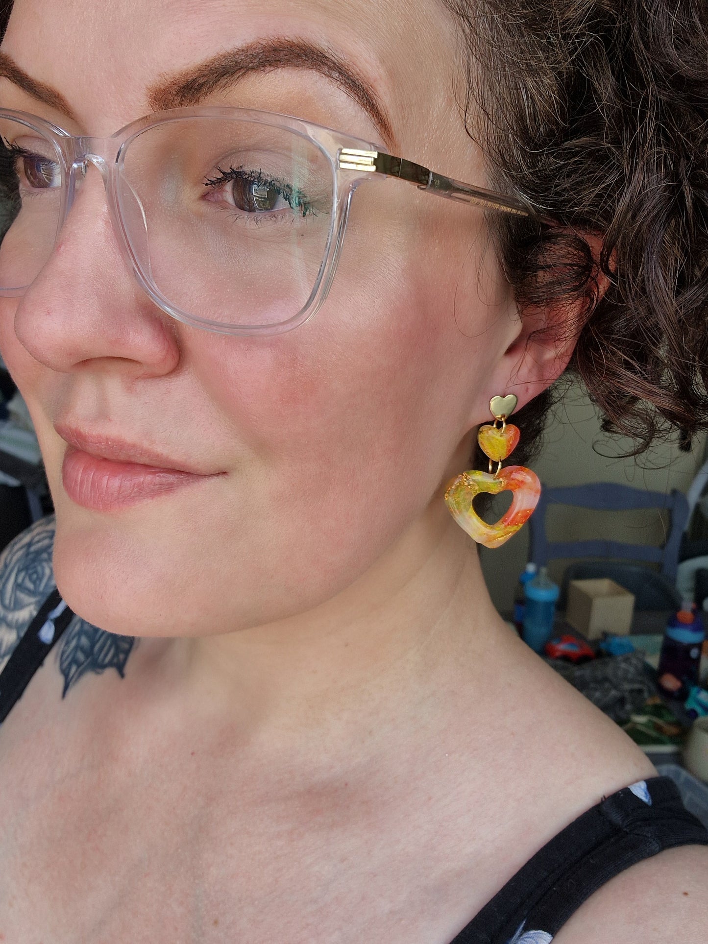Boucles "Trio de 💕 "