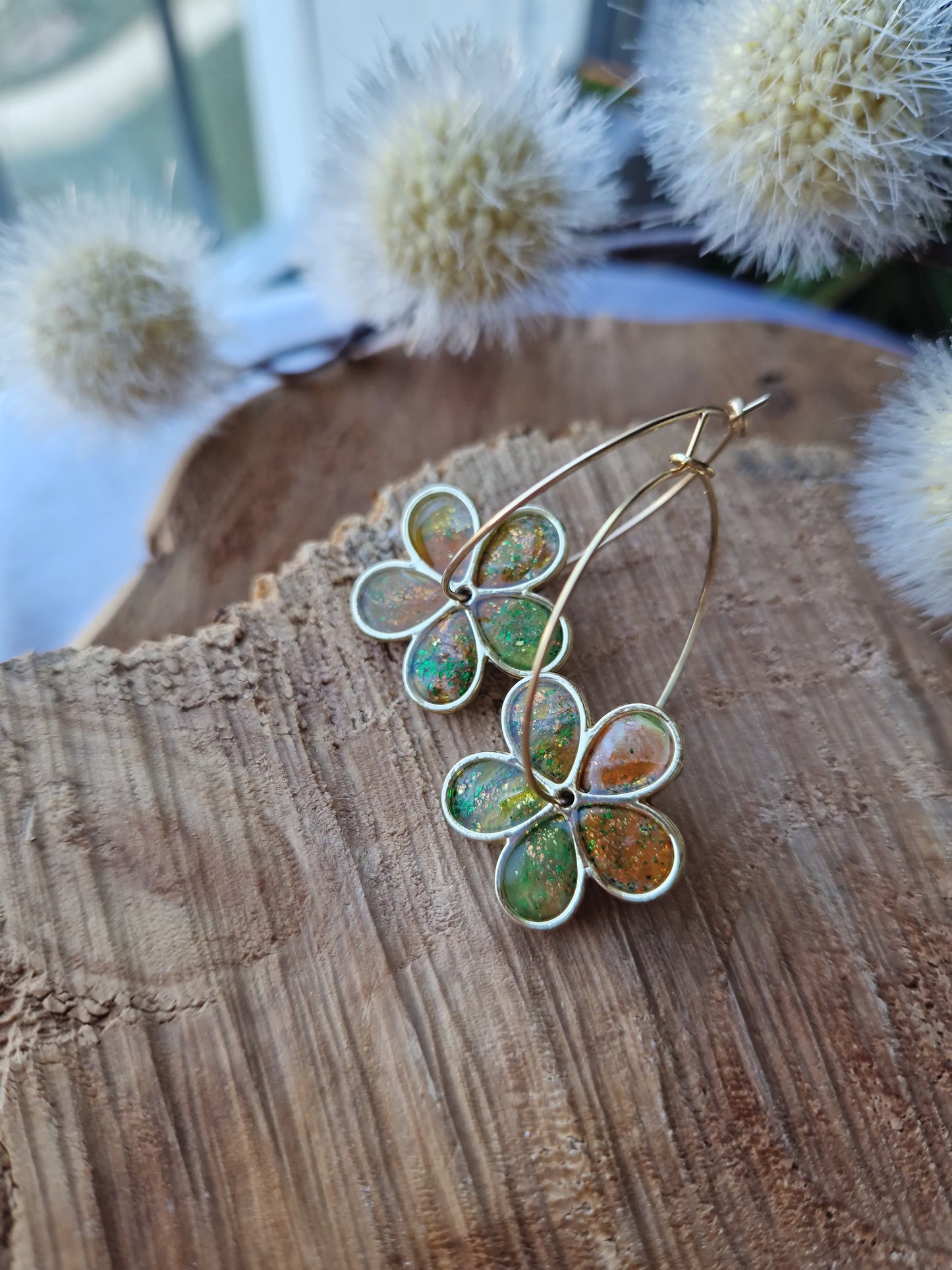 Les boucles "Flora" citrus 🍊🍋🍋‍🟩