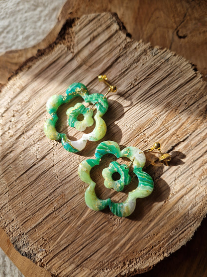Boucles "Duo de 🌸"