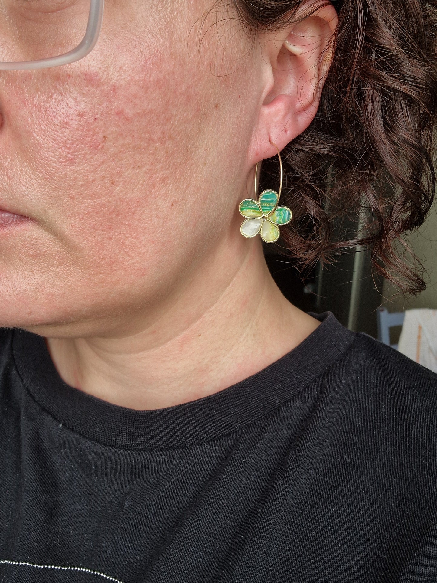Boucles "Flora 🌸 "