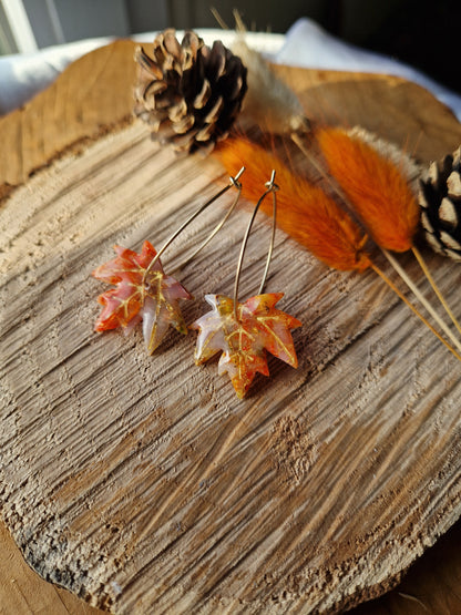 Boucles "Feuilles 🍁 "