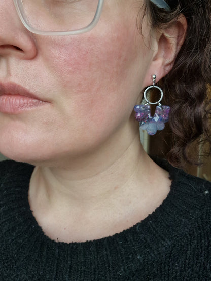 Boucles "Lilia" Galaxie 🌌