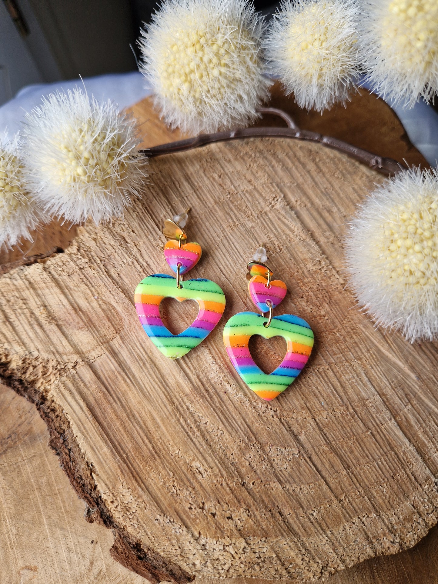 Boucles "Trio de 🩷 "