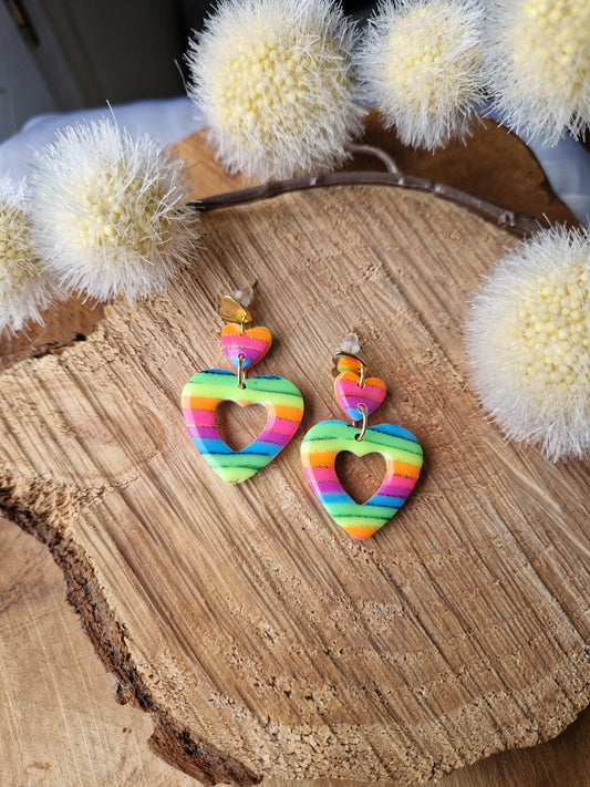 Boucles "Trio de 🩷 "