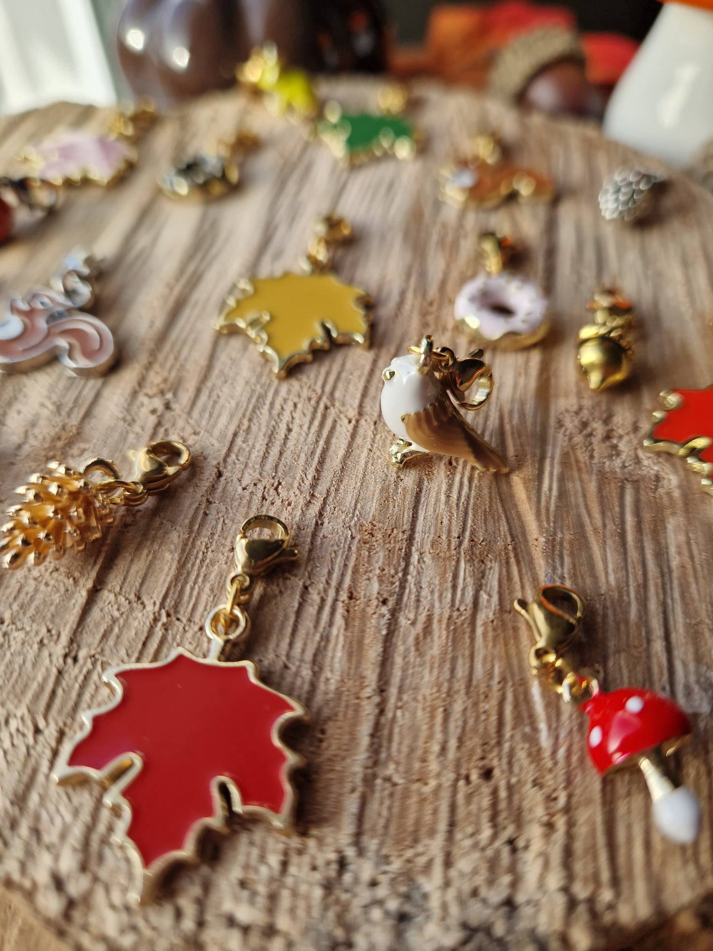 Charms breloques automne 🍁🍂🐿🦊🦔.