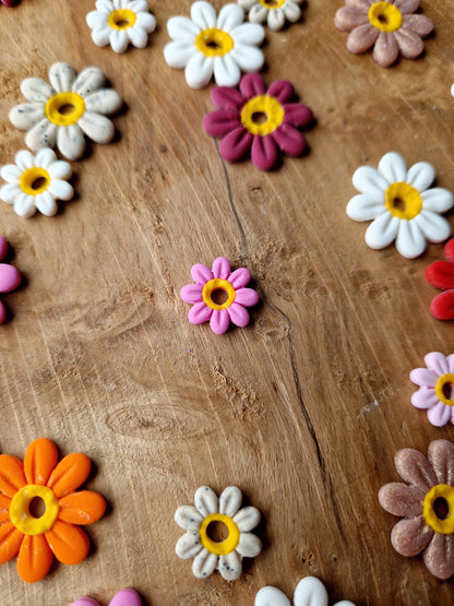 Pampilles "Pâquerettes 🌼" (sans créoles).