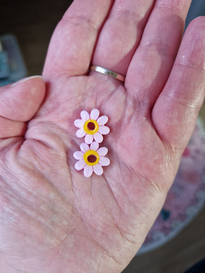 Pampilles "Pâquerettes 🌼" (sans créoles).