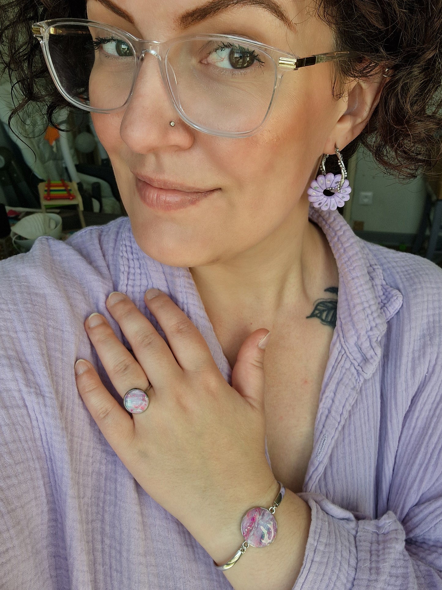 Bague ajustable "Aurora"