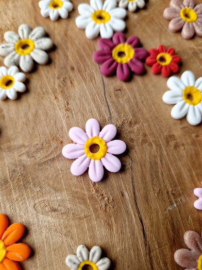 Pampilles "Pâquerettes 🌼" (sans créoles).