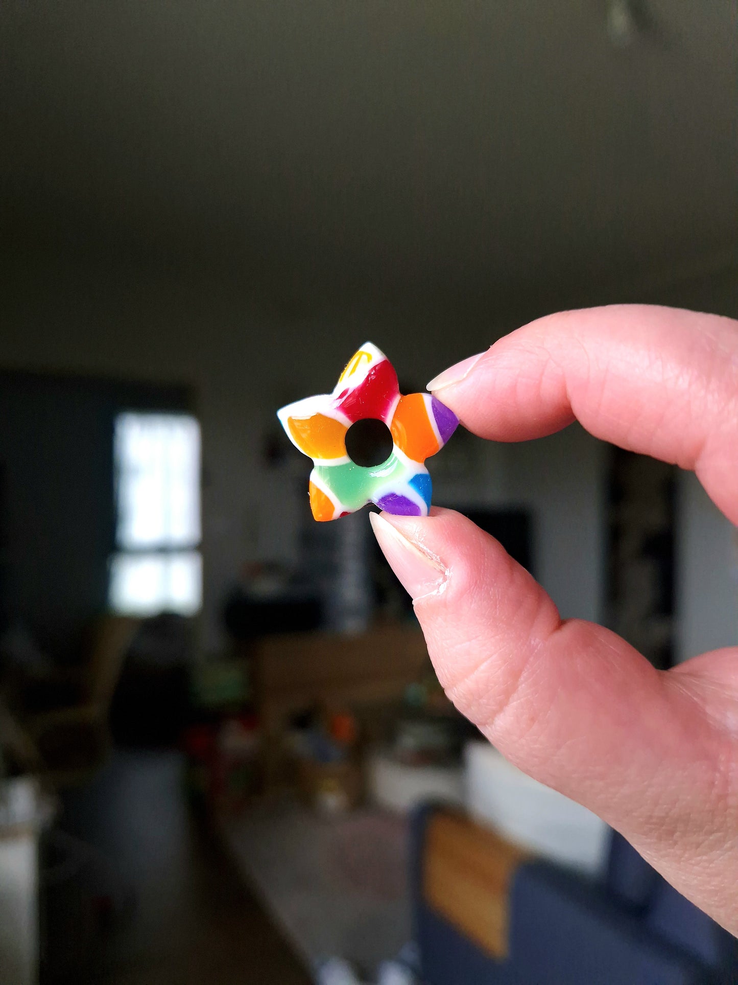Pampilles "Bonbons acidulés 🍭" (sans créoles) finition brillante.
