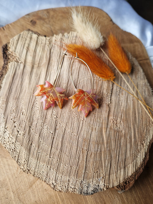 Boucles "Feuilles" 🍁