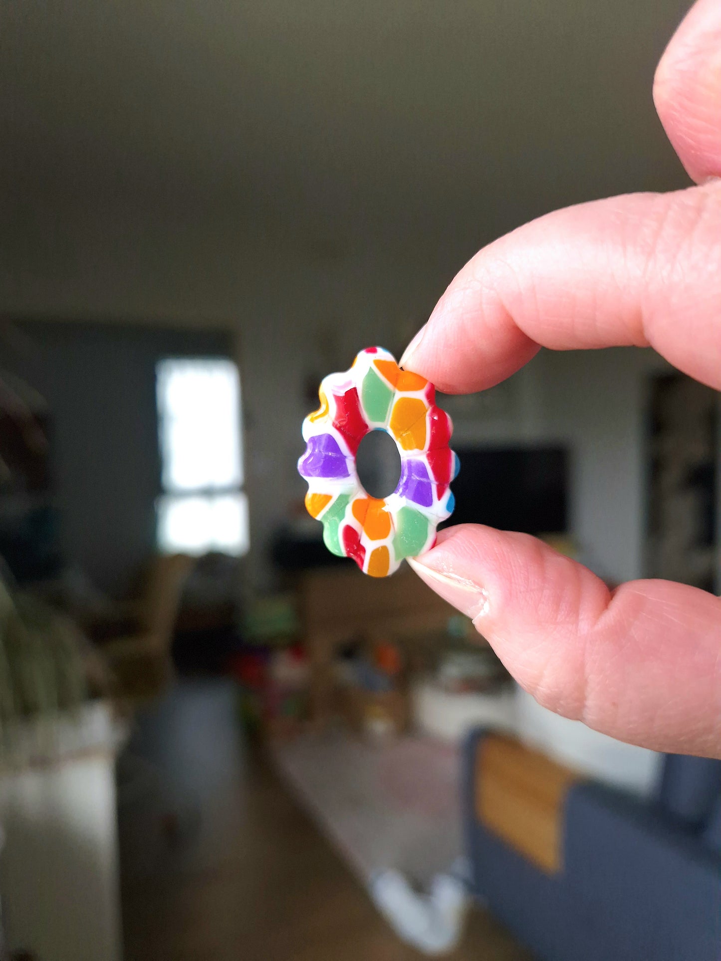Pampilles "Bonbons acidulés 🍭" (sans créoles) finition brillante.
