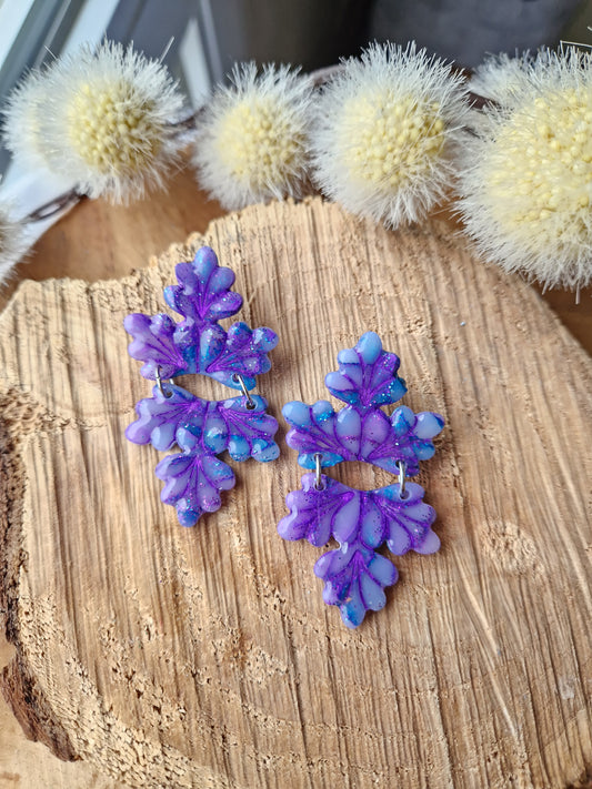 Boucles "Feuillage"