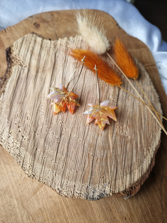 Boucles "Feuilles"🍁