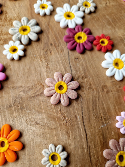 Pampilles "Pâquerettes 🌼" (sans créoles).